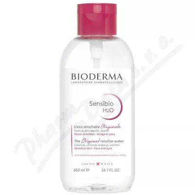 BIODERMA Sensibio H2O 850ml - odličování,odličování obličeje,čištění obličeje,čistění pleti,