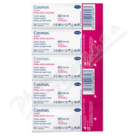 Cosmos náplasti pevná strips 60x20mm 5ks