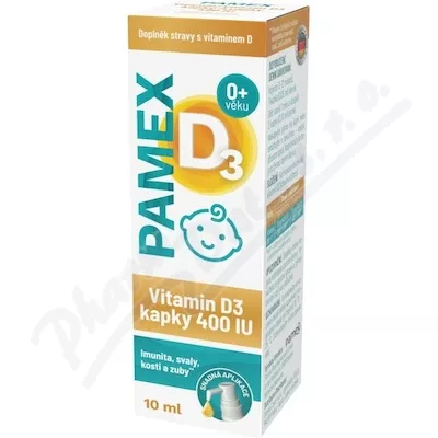 Sirowa Vitamin D3 baby 400IU krople 10ml