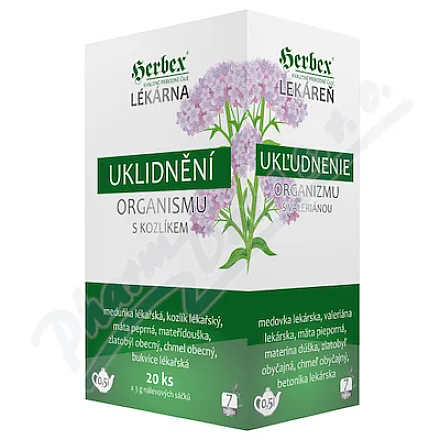 HERBEX Apteka Uspokojenie organizmu n.s.20x3g