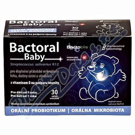 Favea Bactoral Baby z witaminą D 30 saszetek