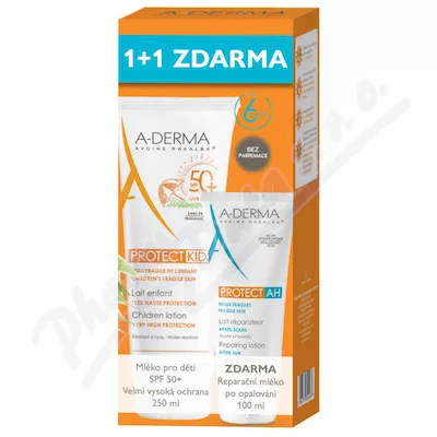 A-DERMA Prot.Ml.Děti SPF50+ 250ml+Repar.ml.100ml