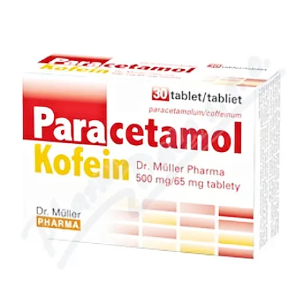 Paracetamol/Caffeine Dr.Müller 500mg/65mg tbl.30