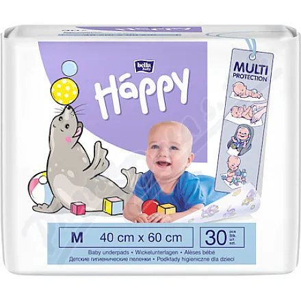 Happy přebalovací podložky 40x60cm 30ks
