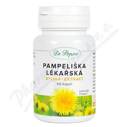 Dr.Popov Pampeliška bylina+extrakt cps.60