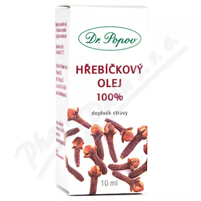 Dr.Popov Hřebíčkový olej 100% 10ml