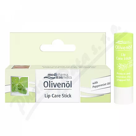 Olivenöl balzám na rty s mátovým olejem 5g