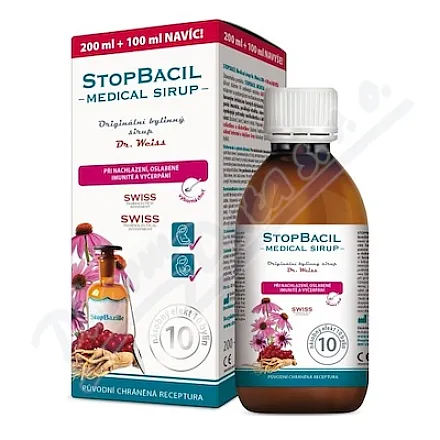 Dr.Weiss Stopbacil syrop 300 ml