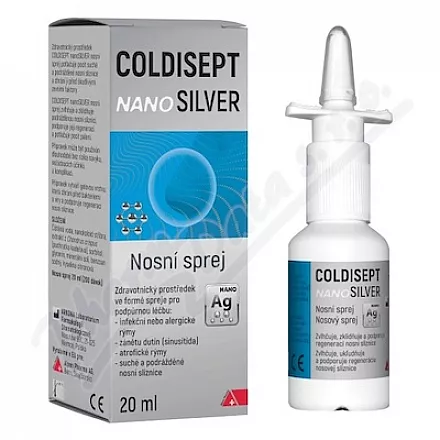 Coldisept nanoSilver spray do nosa 20ml