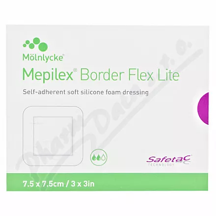 Mepilex Border Flex Lite 7,5x7,5cm 5szt