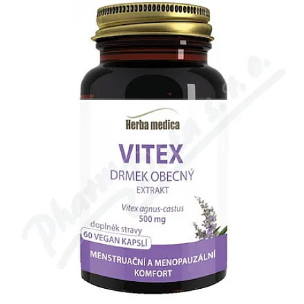 Vitex – ekstrakt z miłorzębu pospolitego 500 mg, 60 kapsułek