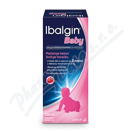 Ibalgin Baby 20mg/ml por.sus.100ml