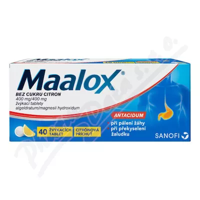 MAALOX BEZ CUKRU CITRON