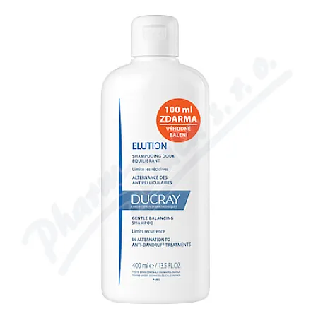 DUCRAY Elution Szampon do skóry wrażliwej 400 ml