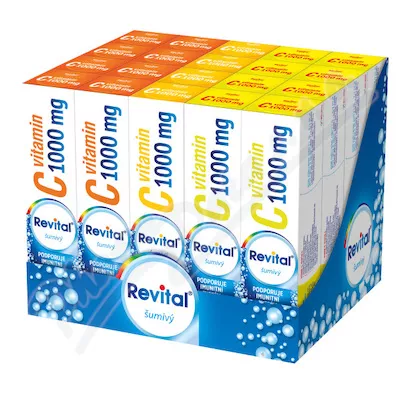Revital Witamina C 1000mg 3 smaki eff.tbl.20x20