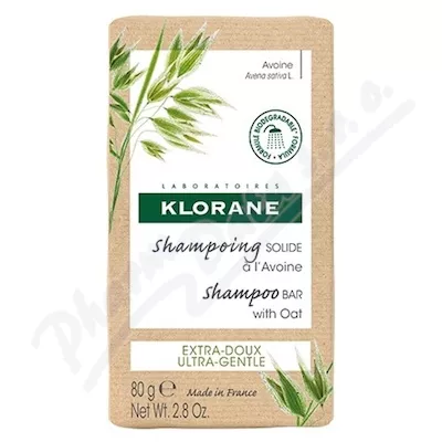 KLORANE Tuhý šampon oves 80g