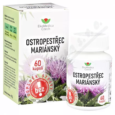 Ostropestřec mariánský cps.60 EKOMEDICA