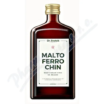 Dr.Svatek MALTOFERROCHIN Medicinální víno 500ml