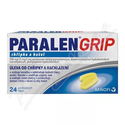 PARALEN GRIP CHŘIPKA A KAŠEL