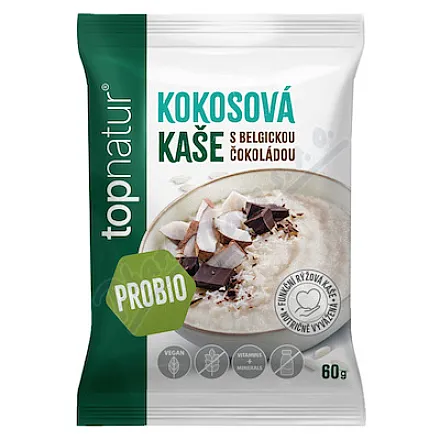 Topnatur Probio rýžová kaše kokos-belgická čoko60g