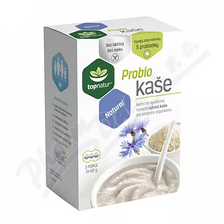 Topnatur Probio rýžová kaše natural 60g