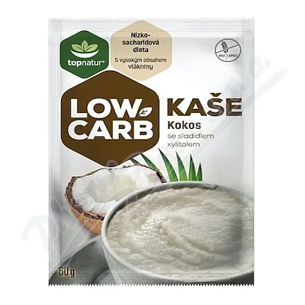 Topnatur LOW CARB kaše kokosová 60g