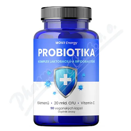MOVit Probiotyki złożone lactob.+bifidobak.cps.90
