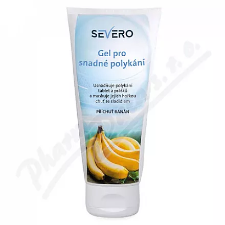 SEVERO żel ułatwiający połykanie banan 150ml