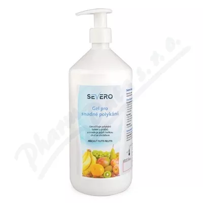 SEVERO gel pro snadné polykání tutti frutti 1 litr