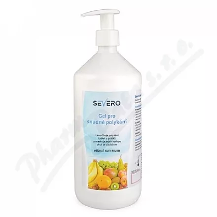 SEVERO gel pro snadné polykání tutti frutti 1 litr