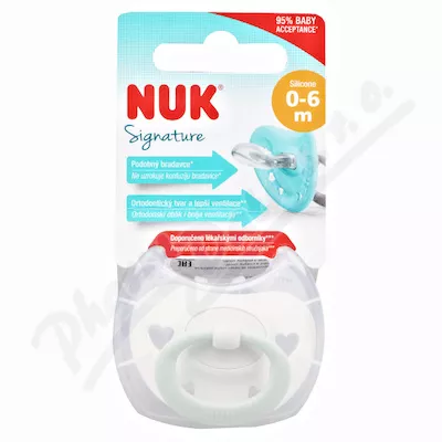 NUK Dudlík Signature 0-6m 1ks BOX 730635