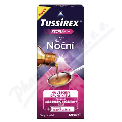 Tussirex noční sirup 120ml