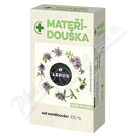 LEROS Mateřídouška čaj 20x1.5g