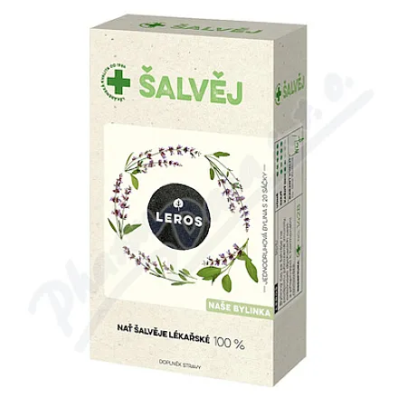 LEROS Šalvěj čaj 20x1.5g