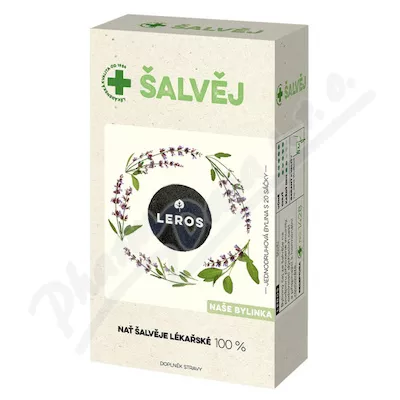 LEROS Šalvěj čaj 20x1.5g
