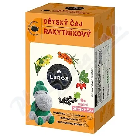 LEROS Herbatka rokitnikowa dla dzieci 20x2g