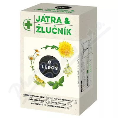 LEROS Wątroba i pęcherzyk żółciowy 20x1,5g