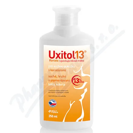 Uxitol 13 Kerato zjemňující tělové mléko 250ml