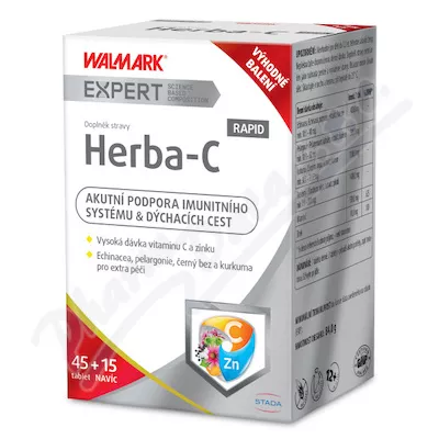 Walmark Herba-C Rapid tbl.45+15 Promo 2021