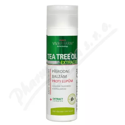 VIVAPHARM Tea Tree Oil přírodní balzám lupy 200ml