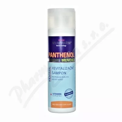VIVAPHARM Panthenol&Menthol revitaliz.šampon 200ml
