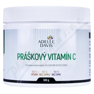 Adelle Davis Práškový vitamín C 500g