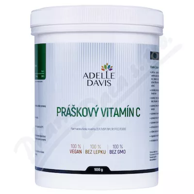 Adelle Davis Práškový vitamín C 1000g