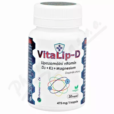 VitaLip-D - liposomalna witamina D3+K2+Mg 30 kapsułek