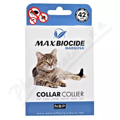 Max Biocide Cat Collar obojek pro kočky 42cm