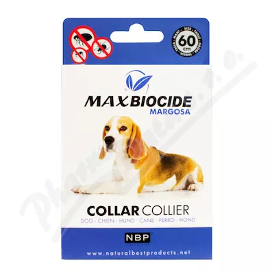 Max Biocide Dog Collar obojek pro psy 60cm - Veterinární přípravky a potřeby pro vaše mazlíčky.
