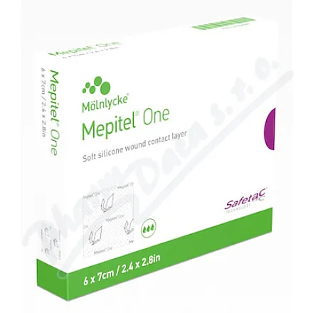 Mepitel One silikonowa osłona rany 6x7cm 5szt