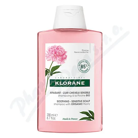 KLORANE Szampon z organiczną piwonią 200ml