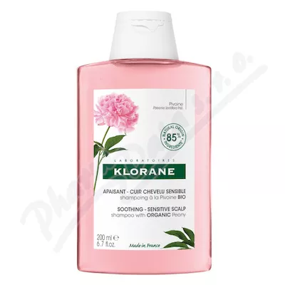 KLORANE Szampon z organiczną piwonią 200ml