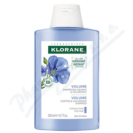 KLORANE Šampon s BIO lnem 200ml